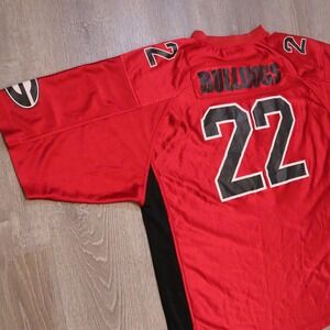 Starter Georgia Bulldogs Football Jersey Red XL NCAA College Football y2k